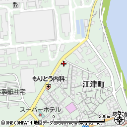 島根県江津市江津町1288-4周辺の地図