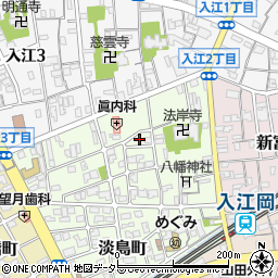 静岡県静岡市清水区入江南町8周辺の地図