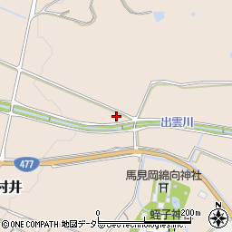 滋賀県蒲生郡日野町村井2446周辺の地図