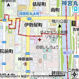 京都府京都市中京区末丸町254周辺の地図