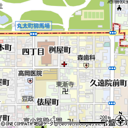 京都土地家屋調査士会館周辺の地図