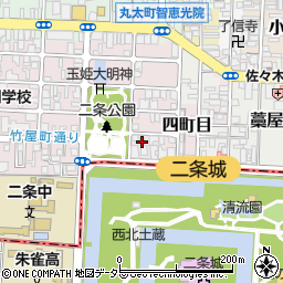 京都府京都市上京区主税町1249周辺の地図