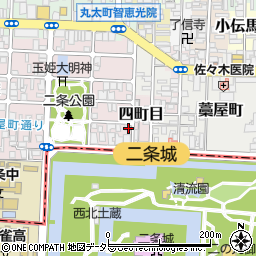 京都府京都市上京区主税町1243周辺の地図