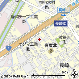 天野回槽店長崎配送センター周辺の地図