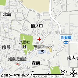 愛知県東海市富木島町植ノ口2周辺の地図