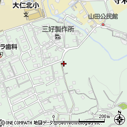 静岡県伊豆の国市田京773-7周辺の地図
