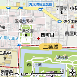 京都府京都市上京区主税町1247周辺の地図