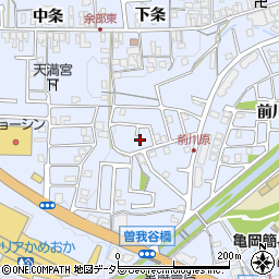 京都府亀岡市余部町榿又31-6周辺の地図