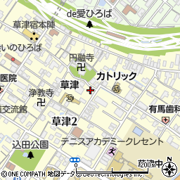 株式会社関西電業社　滋賀支店周辺の地図