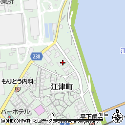 島根県江津市江津町1342周辺の地図