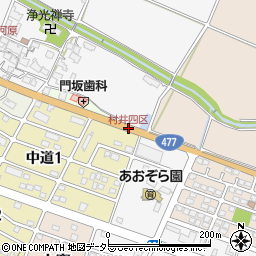 村井四区周辺の地図