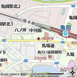 ザ・パーク亀岡駅前駐車場周辺の地図