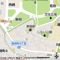 愛知県刈谷市築地町3丁目17周辺の地図