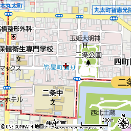 京都府京都市上京区主税町1045周辺の地図