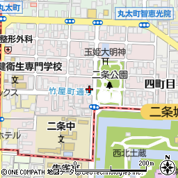 京都府京都市上京区主税町1049周辺の地図