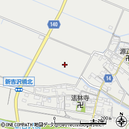 三重県三重郡菰野町吉澤周辺の地図