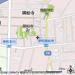 愛知県豊田市幸町隣松寺155周辺の地図