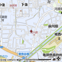 京都府亀岡市余部町榿又19-10周辺の地図