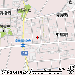 愛知県豊田市幸町隣松寺256周辺の地図
