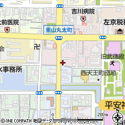 聖護院富永酒店周辺の地図