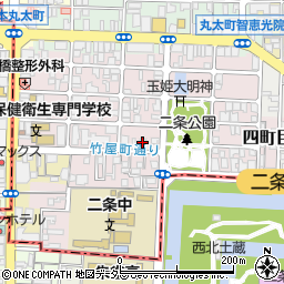 京都府京都市上京区主税町1046周辺の地図
