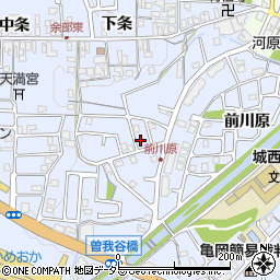 京都府亀岡市余部町榿又19-22周辺の地図