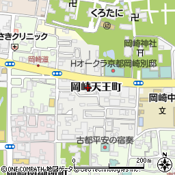 クリヨン岡崎周辺の地図