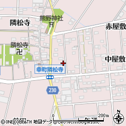 愛知県豊田市幸町隣松寺240周辺の地図