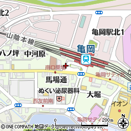 京都府亀岡市追分町谷筋25-38周辺の地図