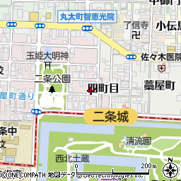 京都府京都市上京区主税町1241周辺の地図