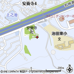 滋賀県栗東市安養寺周辺の地図