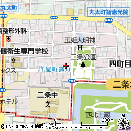 京都府京都市上京区主税町1048周辺の地図