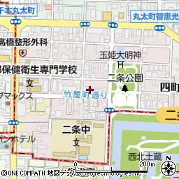 京都府京都市上京区主税町1043周辺の地図