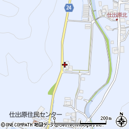 兵庫県多可郡多可町八千代区仕出原128周辺の地図