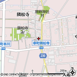 愛知県豊田市幸町隣松寺159周辺の地図