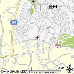 滋賀県蒲生郡日野町豊田228周辺の地図