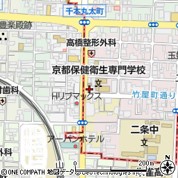 京都府京都市上京区主税町1210周辺の地図