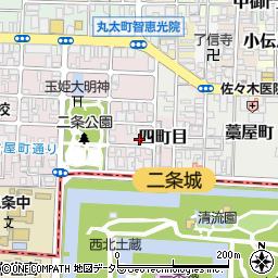 京都府京都市上京区主税町1240周辺の地図