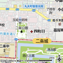 京都府京都市上京区主税町1238周辺の地図