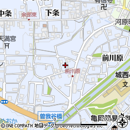京都府亀岡市余部町榿又19-11周辺の地図