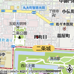 京都府京都市上京区主税町1242周辺の地図