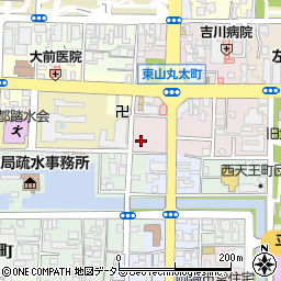京都府京都市左京区聖護院山王町周辺の地図