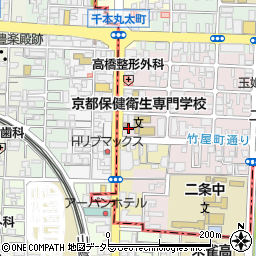 京都府京都市上京区主税町1209周辺の地図