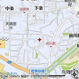 京都府亀岡市余部町（榿又）周辺の地図