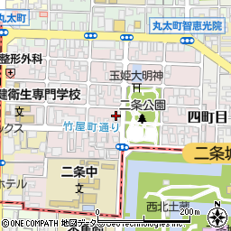 京都府京都市上京区主税町1050周辺の地図