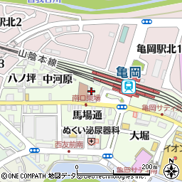 亀岡市観光協会（一般社団法人）周辺の地図
