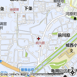 京都府亀岡市余部町榿又19-31周辺の地図