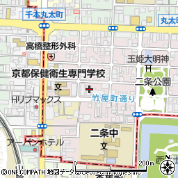 京都府京都市上京区主税町910周辺の地図