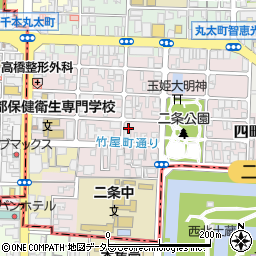 京都府京都市上京区主税町1039周辺の地図
