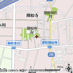 愛知県豊田市幸町隣松寺123周辺の地図